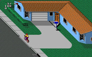 Paperboy 2 for IBM PC/Compatibles - Here's a subscriber house.