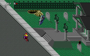 Paperboy 2 for IBM PC/Compatibles - There are some scary non-subscriber houses!