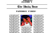 Paperboy 2 for IBM PC/Compatibles - Game over.