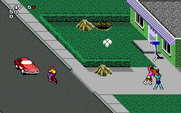 Paperboy 2 for IBM PC/Compatibles - Don't run into cars!