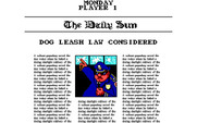 Paperboy 2 for IBM PC/Compatibles - Day 1 - Monday start.