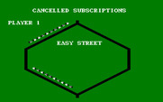 Paperboy 2 for IBM PC/Compatibles - Some cancelled subscriptions.