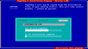 Paperboy 2 for IBM PC/Compatibles - Files copying...