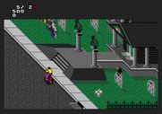 Paperboy 2 for Amiga - Another haunted house...