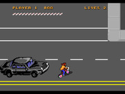 Paperboy 2 for Sega Genesis / Mega Drive - Don't get run over crossing the road...