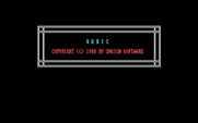 Mind Games for IBM PC/Compatibles - Qubic: title screen.