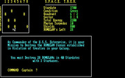 Mind Games for IBM PC/Compatibles - Space Trek: Instructions.