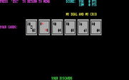 Mind Games for IBM PC/Compatibles - Cribbage: Game start.