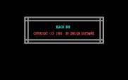 Mind Games for IBM PC/Compatibles - Black Box: Title screen.