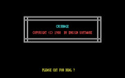 Mind Games for IBM PC/Compatibles - Cribbage: Title screen.
