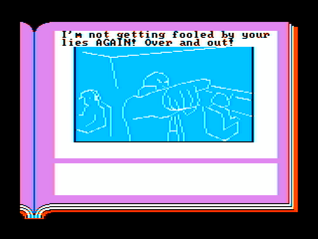Lane Mastodon vs. the Blubbermen IBM PC/Compatibles Screenshot: Won't get fooled again...