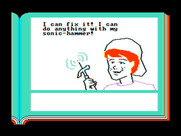 Lane Mastodon vs. the Blubbermen for IBM PC/Compatibles - This kid can fix anything...