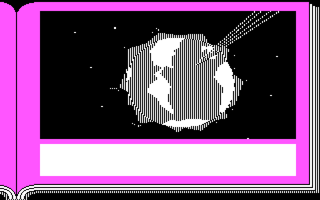 Lane Mastodon vs. the Blubbermen IBM PC/Compatibles Screenshot: Earth is under attack!