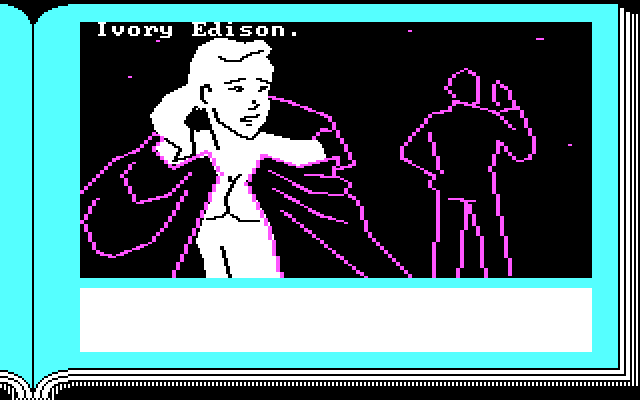 Lane Mastodon vs. the Blubbermen IBM PC/Compatibles Screenshot: Introducing Ivory Edison...