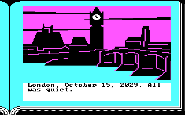 Lane Mastodon vs. the Blubbermen IBM PC/Compatibles Screenshot: Introduction...