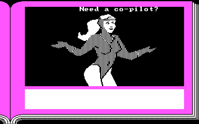 Lane Mastodon vs. the Blubbermen IBM PC/Compatibles Screenshot: Need a co-pilot?