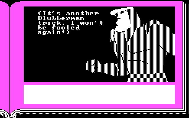 Lane Mastodon vs. the Blubbermen IBM PC/Compatibles Screenshot: The blubbermen are tricky...