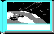 Lane Mastodon vs. the Blubbermen for IBM PC/Compatibles - Leaving Earth...