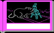 Lane Mastodon vs. the Blubbermen for IBM PC/Compatibles - A giant rat attacks!