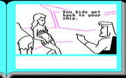 Lane Mastodon vs. the Blubbermen for IBM PC/Compatibles - Get back to the ship!
