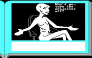 Lane Mastodon vs. the Blubbermen for IBM PC/Compatibles - Hey! Why turn the projector off?