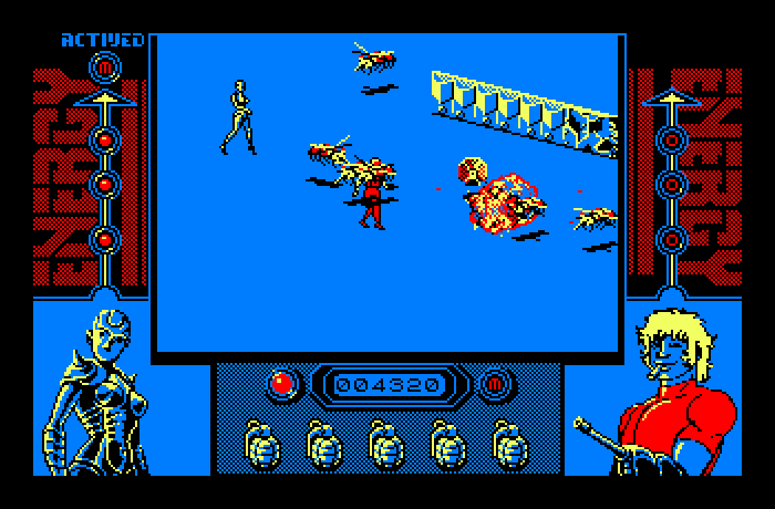 Cobra Thomson TO Screenshot: Blasting opponents...