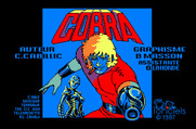 Cobra for Thomson TO - Title screen.