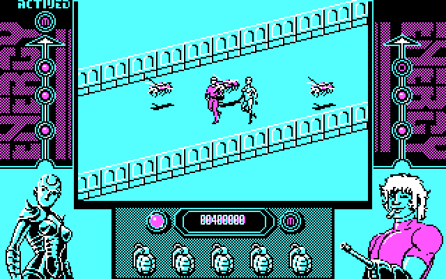 Cobra IBM PC/Compatibles Screenshot: I'm surrounded!