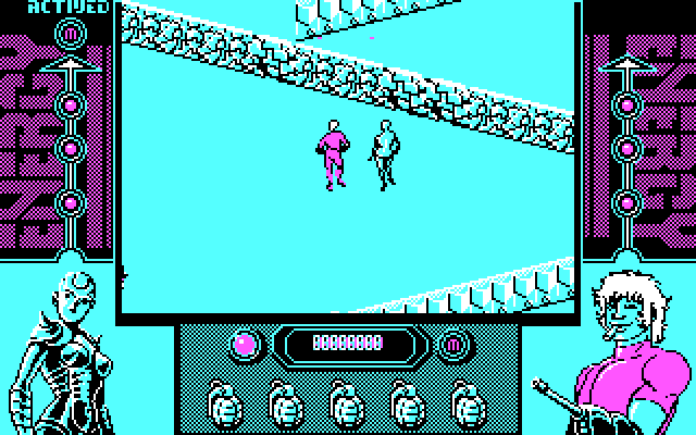 Cobra IBM PC/Compatibles Screenshot: Game start.