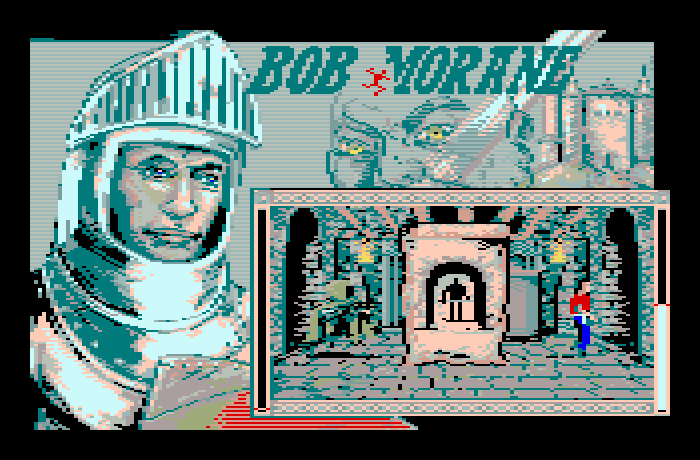 Bob Morane: Chevalerie 1 Thomson MO Screenshot: Hmm, what did I find?