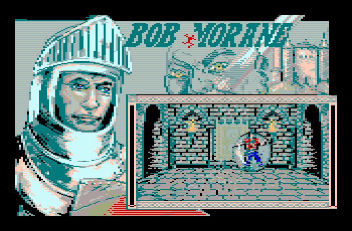 Bob Morane: Chevalerie 1 Thomson MO Screenshot: I've been killed!