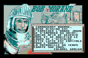 Bob Morane: Chevalerie 1 for Thomson MO - Game instructions.