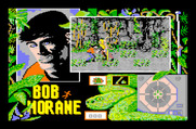 Bob Morane: Jungle 1 for Thomson MO - This temple is well guarded!