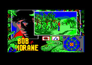 Bob Morane: Jungle 1 for Amstrad CPC - Game start.