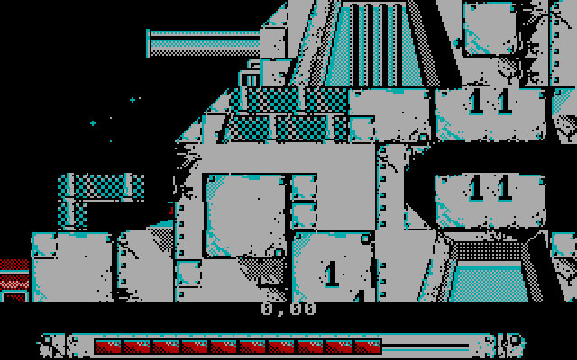 Bob Morane: Science Fiction 1 IBM PC/Compatibles Screenshot: Still have a few shots left!