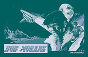 Bob Morane: Science Fiction 1 for Thomson TO - Title screen.