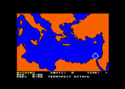 PHM Pegasus for Amstrad CPC - Scenario map.
