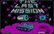Last Mission, The for IBM PC/Compatibles - Title screen.
