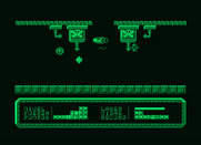 Last Mission, The for Amstrad PCW - Descending down to a new screen...