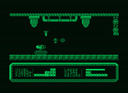 Last Mission, The for Amstrad PCW - Crusing along...watch out for these opponents...