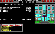 Yuppi's Revenge for IBM PC/Compatibles - Visiting a hotel.