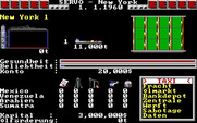 Yuppi's Revenge for IBM PC/Compatibles - Main game menu.