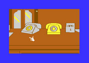 Yes, Prime Minister for Commodore 64 - A couple of phones on my desk.