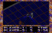 Vectorball for IBM PC/Compatibles - Gameplay; 2:34 remaining!