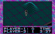 Vectorball for IBM PC/Compatibles - That hill in the middle can get in the way...