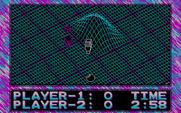 Vectorball for IBM PC/Compatibles - Game start.