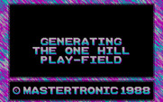 Vectorball for IBM PC/Compatibles - Generating the playfield for a new game...
