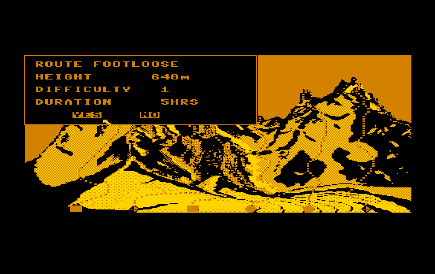 Final Assault IBM PC/Compatibles Screenshot: Setting some game options.
