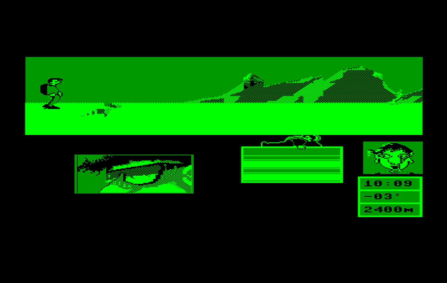 Final Assault IBM PC/Compatibles Screenshot: The game begins...