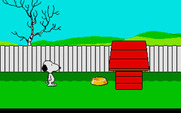 Snoopy: The Cool Computer Game for Atari ST - Game start.